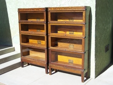 Globe Wernicke barrister / lawyer bookcase  ,matching set , matching pair